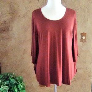 MAX STUDIO TOP  NWOT  SIZE 1X